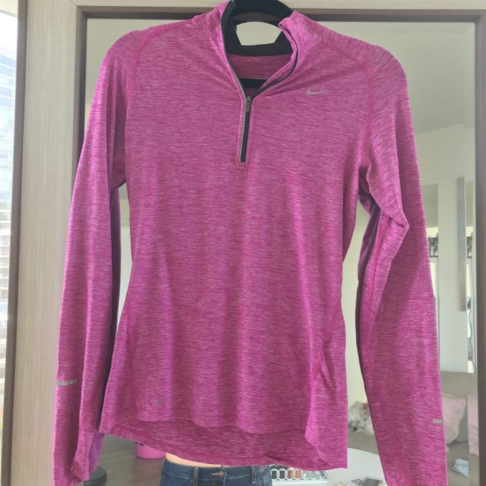 Nike half zip jacket